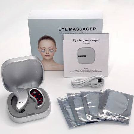 ReviveEyes™ EMS Red Light Eye Therapy Wand – Brighten, Lift & Awaken Your Look