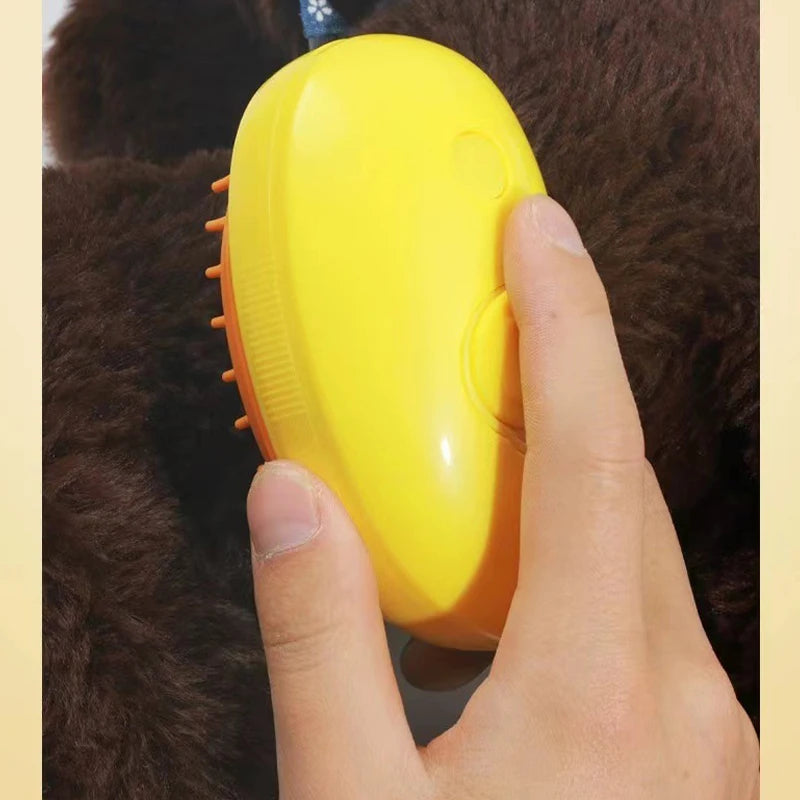 Pet Spray Massage Comb Cat and Dog One-Click Spray Anti-Skies Comb Bath Brush Remove Floating Hair Pet Comb