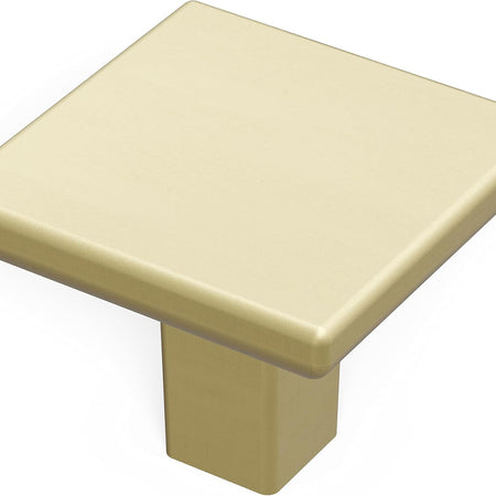 HH075341-EGN-10B Skylight Collection Pull, 1-1/4 Inch Square, Elusive Golden Nickel, 10 Count