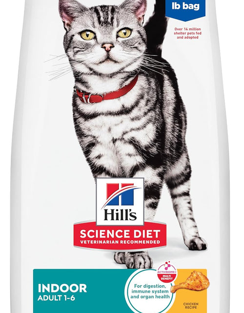 Load image into Gallery viewer, Dry Cat Food, Adult, Indoor, Chicken Recipe 3.5 Lb Bag
