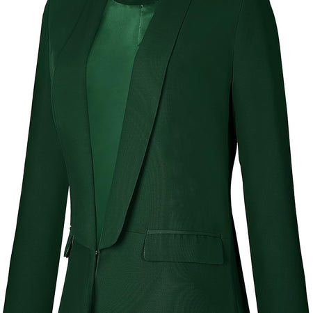 Women'S Office Blazer Jacket Open Front Womens Blazers for Work Professional