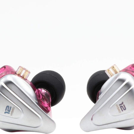 KZ ZSX 5BA+1DD 6 Driver Hybrid In-Ear Hifi Earphones with Zinc Alloy Faceplate, 0.75Mm 2 Pin Detachable Cable for Audiophile Musician (Without Mic, Purple)