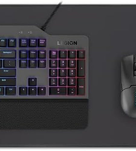 Legion Gaming XL Cloth Mouse Pad, Anti-Fray, Non-Slip, Water-Repellent, GXH0W29068, Black